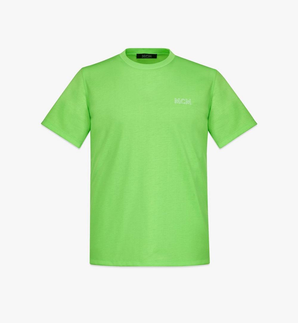 Men’s MCM Essentials Logo T-Shirt in Polyester 1